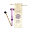 Crown Chakra Tuning Fork with Mallet 963hz Frequency Reiki Individual Pouch - Aluminum Frequency Hz