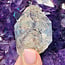 Pakimer Diamond Enhydro Elestial (Skeletal Window Jacare Alligator) Clear Crystal Quartz - Large - Rough Raw Natural