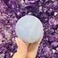Blue Chalcedony Sphere Orb - 45mm