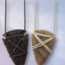 Arrowhead Necklace-Wrapped Wax Cord