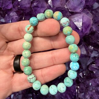 Peruvian Turquoise (AAA Grade) Bracelets - 8mm