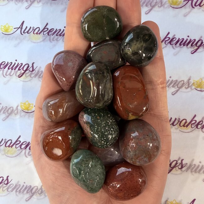 Eye of the Storm (Judy's Judys Jasper) - Tumbled