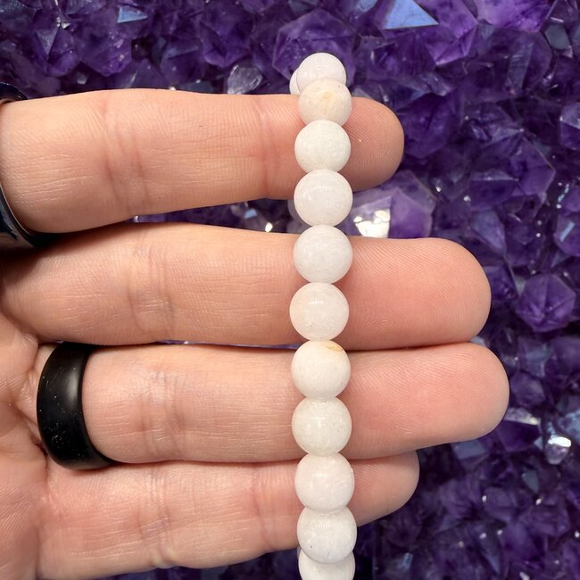 Pink Hemimorphite Bracelets - 8mm