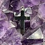 Hematite Cross Pendants - 1"