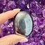 Hematite Palm Pillow Pocket Stone