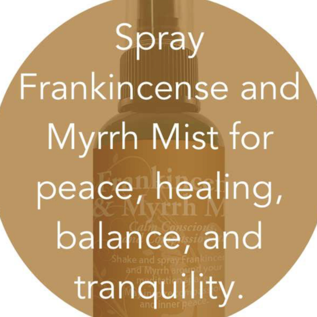 Frankincense and Myrrh Mist Spray - 2 oz