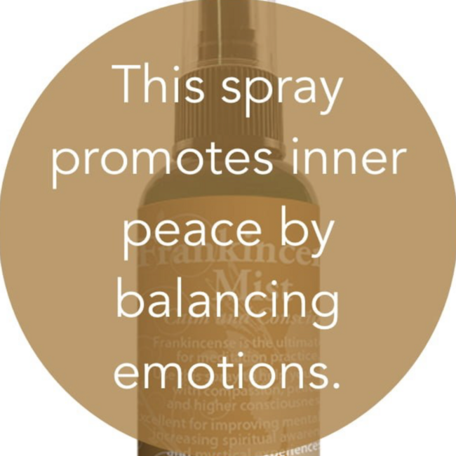 Frankincense Mist Spray - 2 oz Sage Smudge Oil