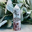 Green Flower (Cherry Blossom) Agate Tower Point Generator - Medium (2-4")