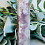 Flower Agate (Cherry Blossom) & Pink Amethyst Tower Point Generator - XL Extra Large (6-8")