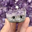 Amethyst Hedgehogs Animal Carving Figure - Medium
