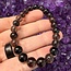 Midnight Lace Black Obsidian Bracelets - 8mm