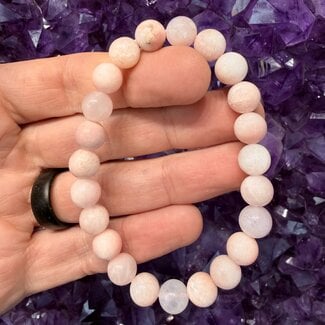 Pink Petalite Bracelets - 8mm