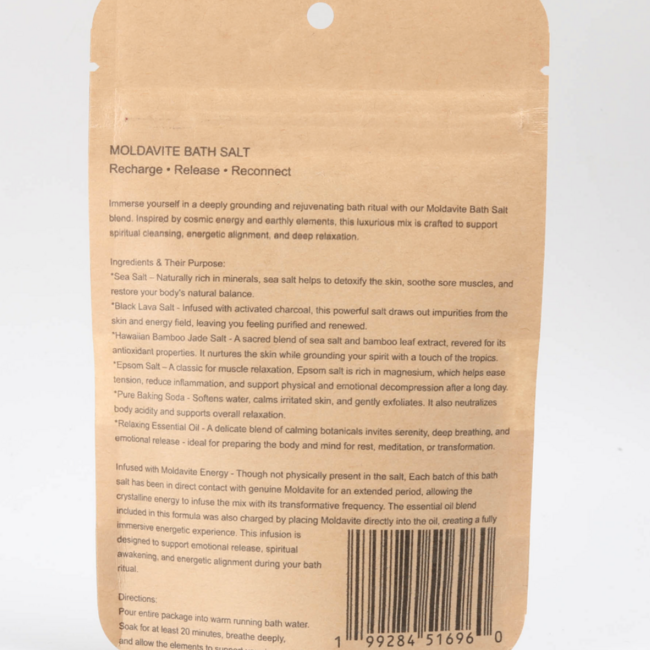 Moldavite Bath Salt