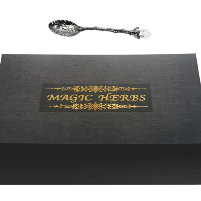 30 Dried Herb Kit & Spoon - Flowers Magic Witchcraft