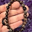 Biotite in Black Mica (Muscovite) Bracelets - 8mm