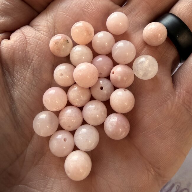 Pink Petalite Bead - 8mm