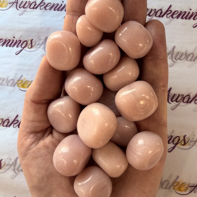Red Luminous Opalite - Tumbled