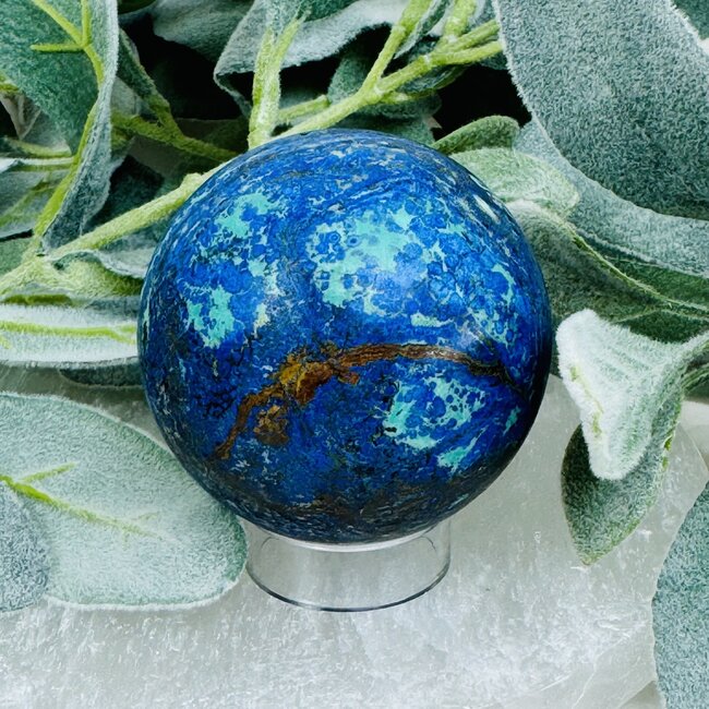 Azurite & Malachite Spheres Orb Globe - 60-65mm