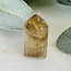 Gold (Golden Rutile Angel Venus Hair) Rutilated Quartz Tower Generator Point - Small (1-2")