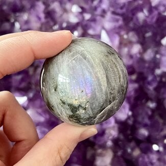 Labradorite Spheres Orb Globe - 35-40mm
