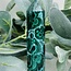 Malachite & Chrysocolla Tower Point Generator - Large 4-5"