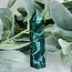 Malachite & Chrysocolla Tower Point Generator - Medium 3-4"