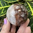 Fire Quartz (Red Hematoid Ferruginous) Sphere Orb Globe (AA Grade) - 50-55mm