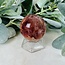 Fire Quartz (Red Hematoid Ferruginous) Sphere Orb Globe (AA Grade) - 50-55mm