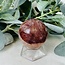 Fire Quartz (Red Hematoid Ferruginous) Sphere Orb Globe (AA Grade) - 50-55mm