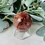Fire Quartz (Red Hematoid Ferruginous) Sphere Orb Globe (AA Grade) - 50-55mm