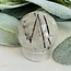 Black Tourmaline in Clear Quartz (Tourmalated Tourmalinated Rutilated Quartz) Sphere Orb Globe - 40-45mm