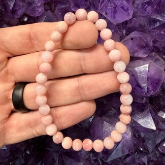 Pink Petalite Bracelets - 6mm