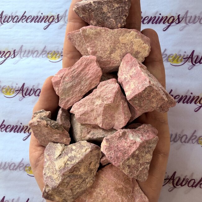 Thulite - Rough Raw Natural