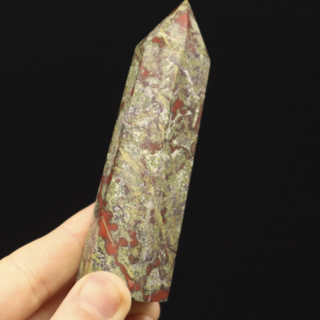 Dragons Dragon's Blood Jasper Tower Point Generator- Medium (3-4")