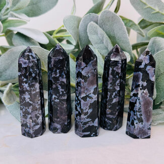 Indigo Gabbro (Mystic Merlinite) Tower Point Generator - Medium (3-4")