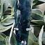 Rainbow Fluorite Septer Scepter Wand on Silver Stand Pin - Medium