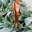 Carnelian Faceted Wand on Silver Stand Pin - Large Home Decor