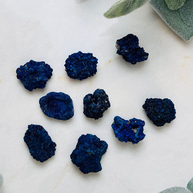 Azurite Small (AA Grade) - Rough Raw Natural