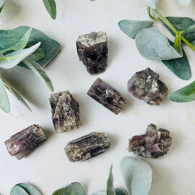 Purple Aragonite Large - Rough Raw Natural