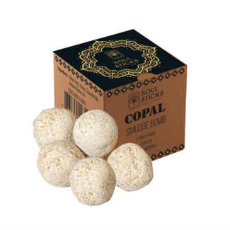 Copal Smudge Bomb with Burner - Set of 5 - Soul Sticks
