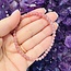 Purple Lavender Rose Quartz Bracelets - 4mm