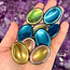 Rainbow Hematite Worry (Thumb Fidget Relaxation Pocket) Stones - Medium Oval