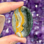 Bumblebee Bumble Bee Worry (Thumb Fidget Relaxation Pocket)  Stones - Medium Oval