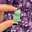 Green Aventurine Cats Sitting - 1" Small Figurine Animal Carving Statue Kitten Kitty