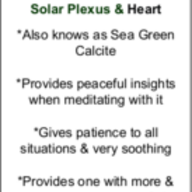 Pistachio Sea Green Calcite Worry (Thumb Fidget Relaxation Pocket)  Stones - Medium Oval