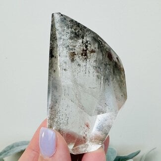 Garden (Landscape Ghost Phantom) Lodolite Quartz Free Form Freeform - Large