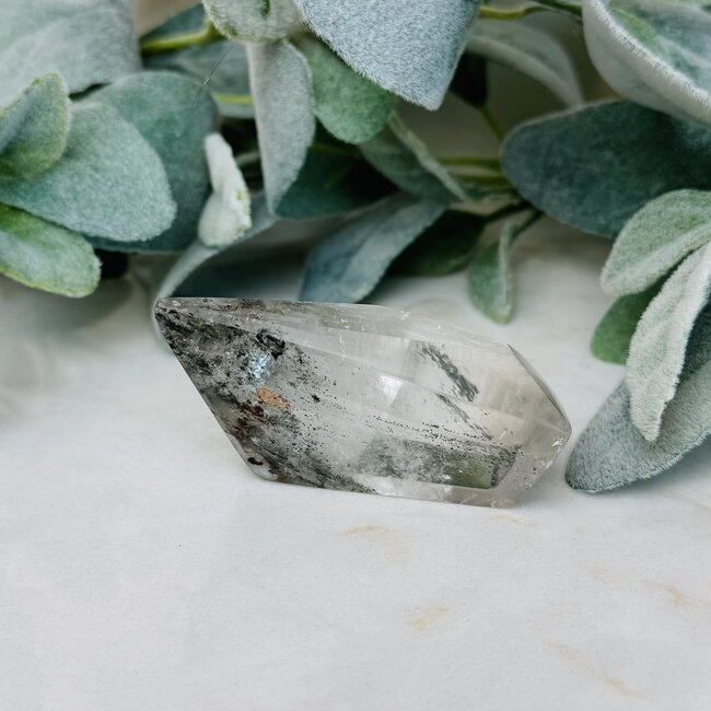 Garden (Landscape Ghost Phantom) Lodolite Quartz Free Form Freeform - Large