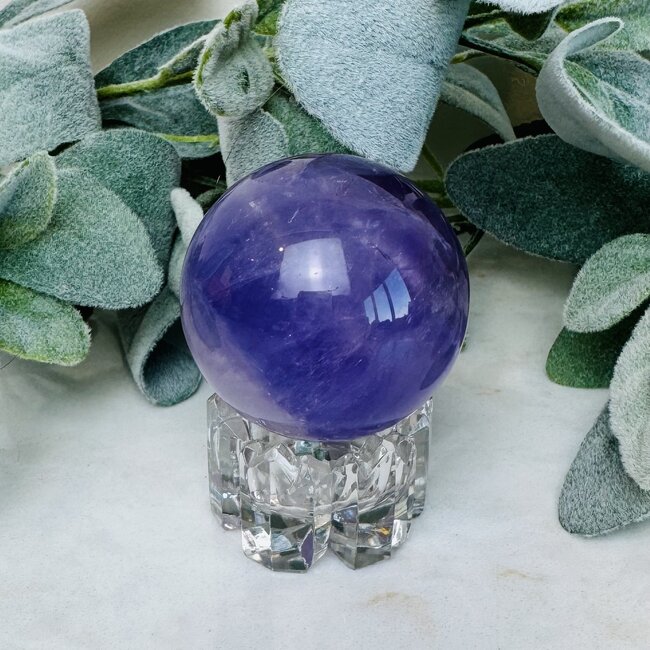 Amethyst Sphere Orb Globe - 50-55mm