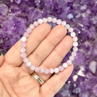 Pink Kunzite Bracelets - 4mm Mini