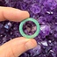 Amazonite Rings - Size 9 Plain Dome